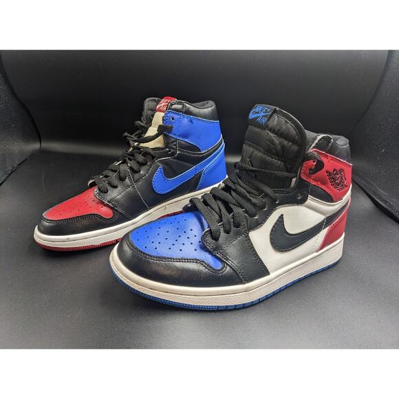 Nike Air Jordan 1 Retro High OG Top 3 555088-026 Red Blue  Nike Air Jordan 1 Retro 555088-026 Size 7